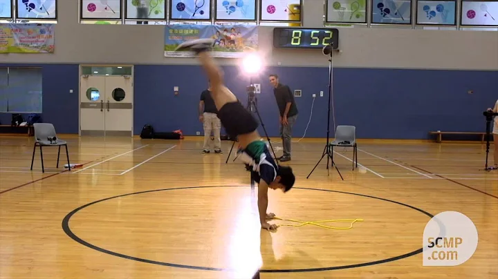 Meet the world's best speed rope jumper, Timothy H...