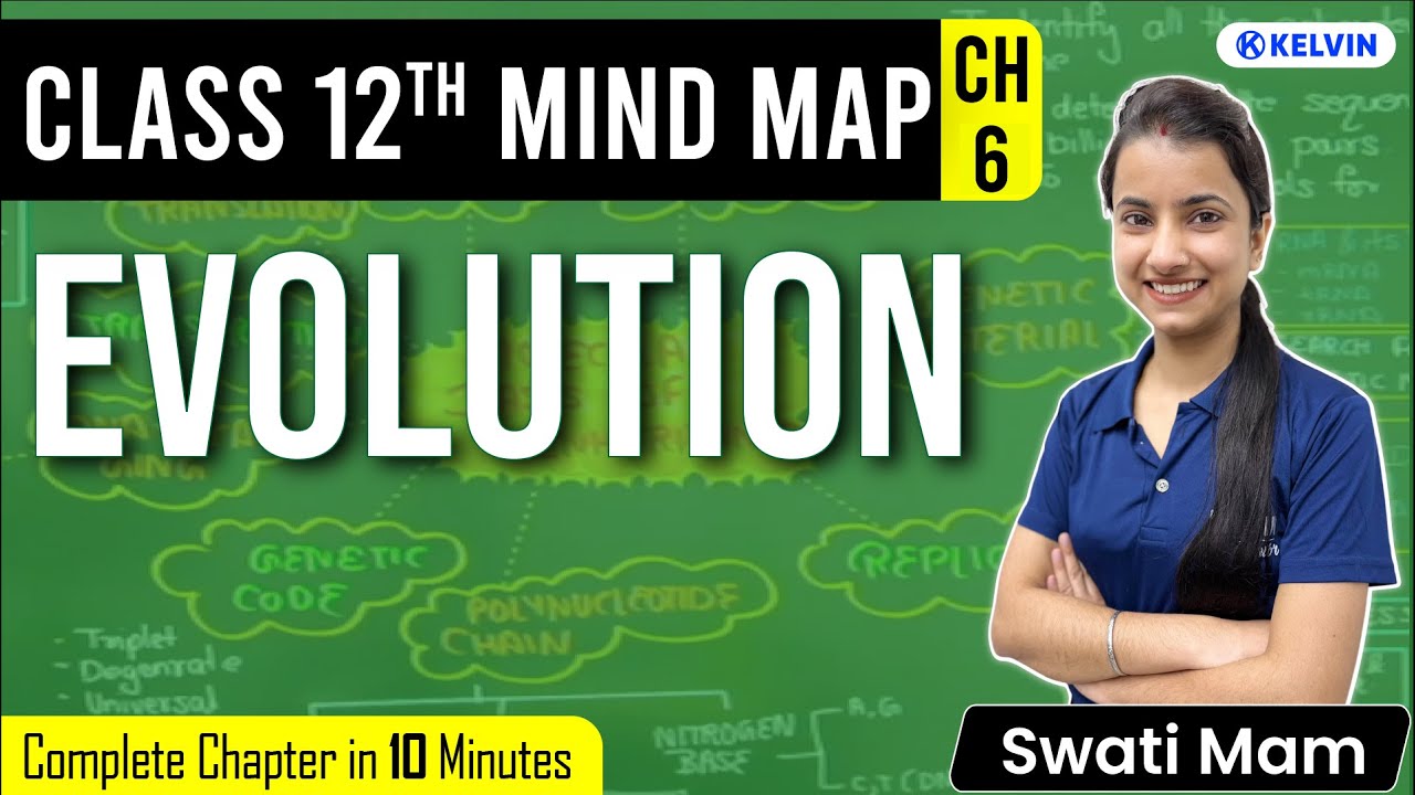 Evolution Mind Map | Class 12 Biology Chapter 6 One Shot | NEET ...