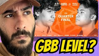 Julard 🇫🇷 vs CLARKCEDS U18 GBB23 QUARTER FINAL REACTION by PRO Beatboxer