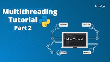 Multithreading in Python Programming Tutorial Part 2 | Craw Security #pythonprogramming