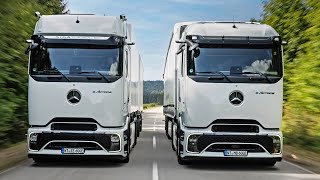 NEW Mercedes-Benz eActros 600 Heavy-Duty Electric Truck | 500km Range