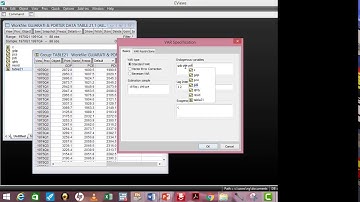 (EViews10):Determine Optimal Lag Selection #lags #lagselection #aic #bic #sbic #hqic #eviews
