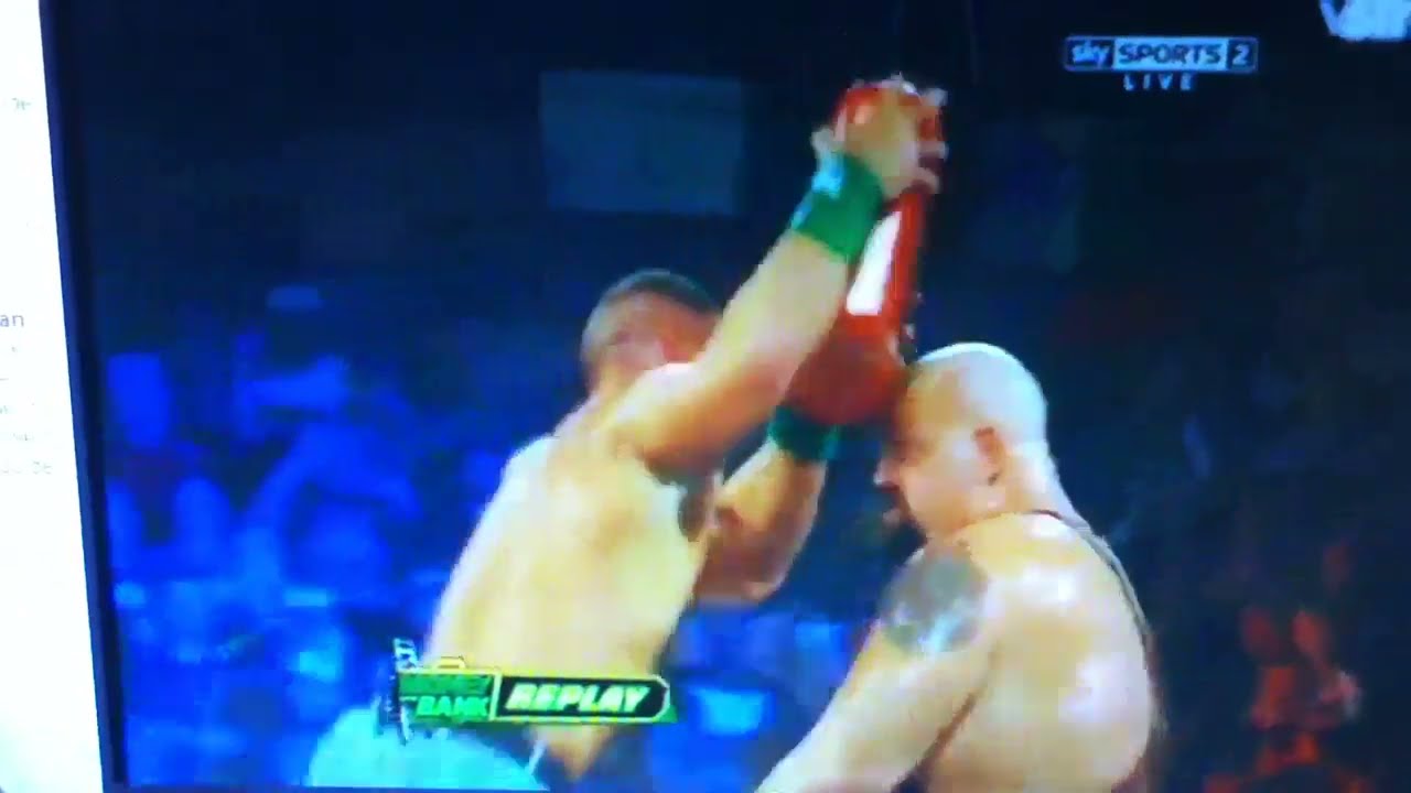 John Cena wins Money in the Bank 2012 YouTube