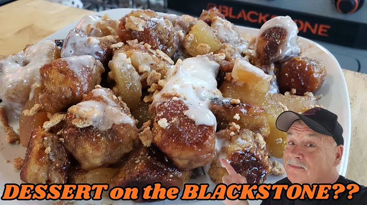 4-Ingredient Cinnamon Roll Apple Pie Bites – Blackstone Dessert Magic!