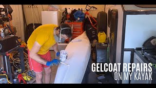 Gelcoat Repairs On My Kayak  Kayak Hipster