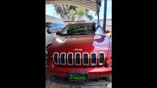 Cambio de frenos traseros de Jeep Cherokee 2015 con sistema (EPB).