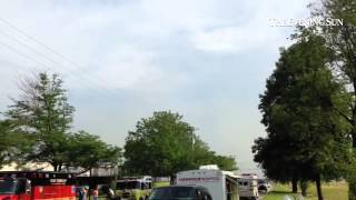 A lot less smoke now and smoke is lighter in color