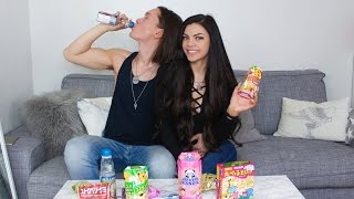 Norwegians trying Japanese candy