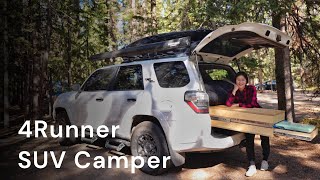 4Runner SUV Camper Tour | Couple and Dog Overlanding