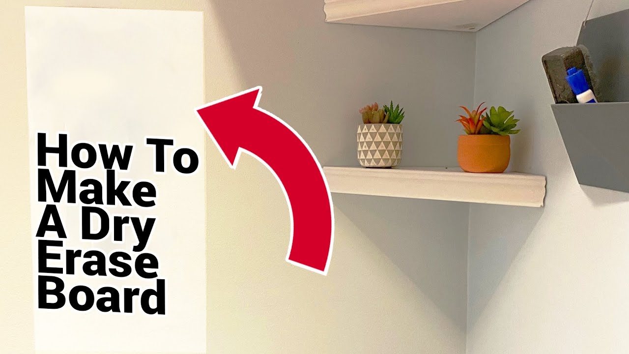How To Make A Dry Erase Wall Ace Hardware YouTube