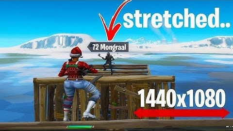 How To Get *STRETCHED RESOLUTION* in Season 4 Chapter 2 Fortnite... (tutorial)