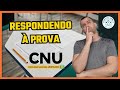 Respondendo a Prova do CNU 2024