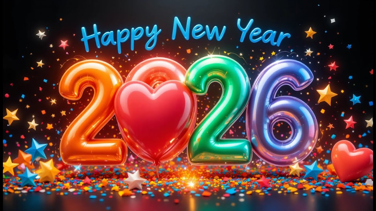 Best wishes for Happy New Year✨ 🎉Coming Soon New Year 2026!