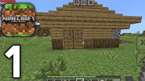 MINECRAFT - POCKET EDITION SURVIVAL SERIES 1.21 | WALKTHROUGH GAMEPLAY | #1  (iOS, Android)  