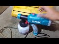 Total tt3506 electric spray gun tested with varnish
