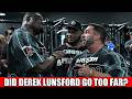 Did Derek Lunsford go too far with Andrew Jacked?