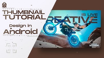 PUBG India Thumbnail Tutorial In Android | BGMI Thumbnail