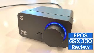 EPOS GSX 300 Audio Amplifier Review