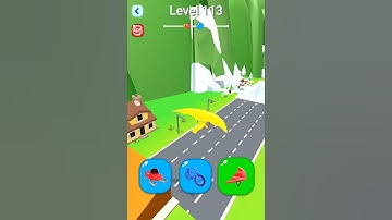 Shape Shifting 🏃‍♂️🚁🚗Max level Gameplay Walkthrough Part - 104 (iOS,Android) All levels
