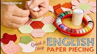 Easy English Paper Piecing Epp The Hugs N Kisses Way With Helen Stubbings
