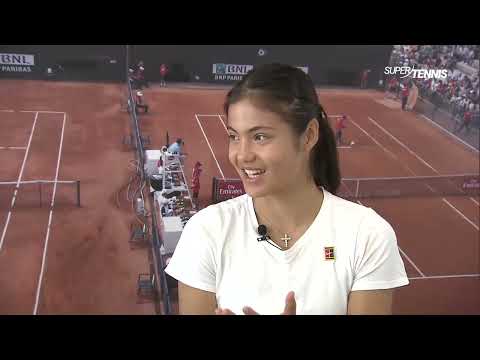 Emma Raducanu accidentally