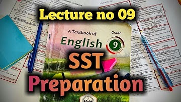 SST Preparation | Lecture no 9 | Class 9 unit no 10 and Review