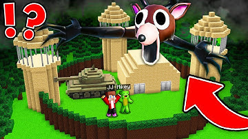 Mikey and JJ Built Military Base to Survive 99 Night in Minecraft ! (Maizen)