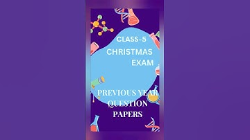Class 5 CHRISTMAS EXAM  BASIC SCIENCE  PREVIOUS YEAR QUESTION PAPER AND ANSWERS #class5 #studyguide