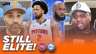 Pistons-Sixers Reaction: Detroit LOCKS UP shorthanded Philly squad | The Dime With Josh and Kwab