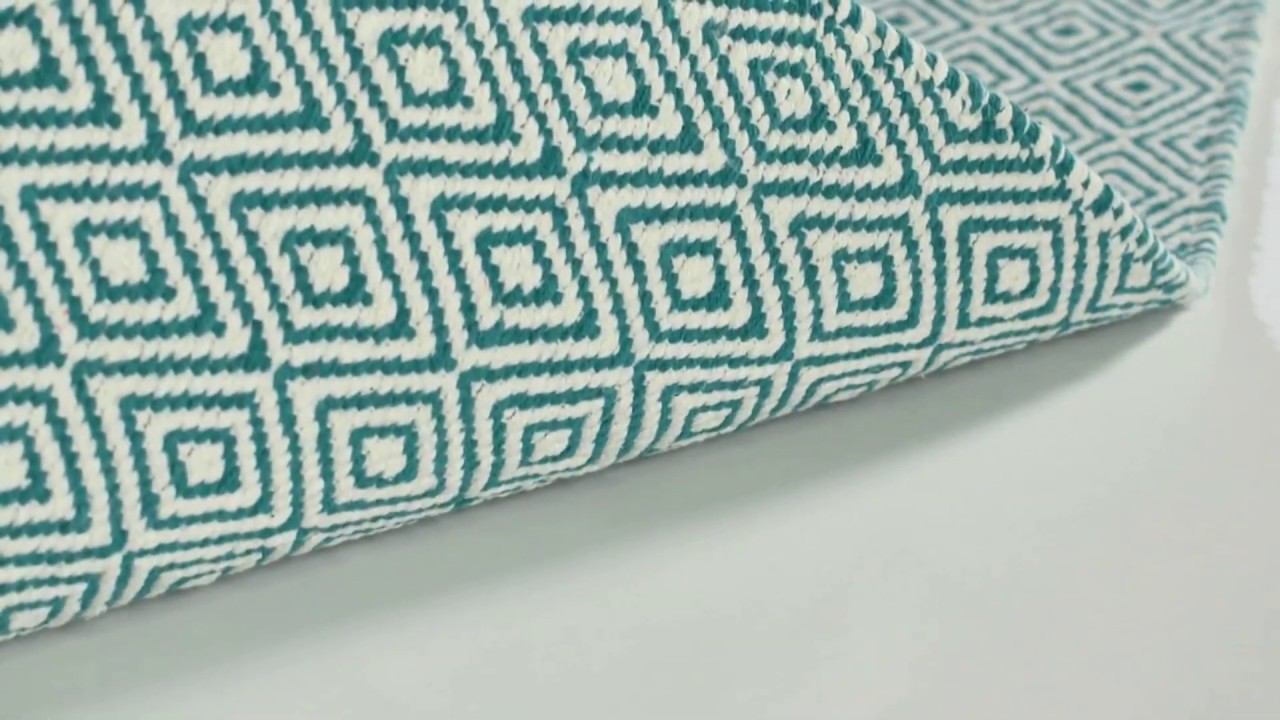 Safavieh RugsTurquoise & Ivory Flat Weave Rug MTK515B by Safavieh YouTube