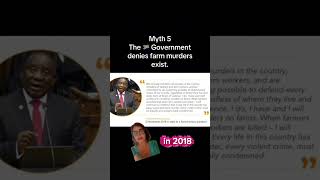 The Facts Farm Murders In South Africa - Government Denial
