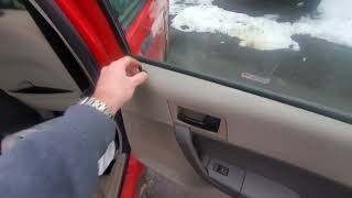 How to Fix Door Locks on 2008 Ford Focus - Door Won't Open