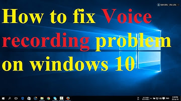 How to fix voice recording problem on windows with bandicam softwere