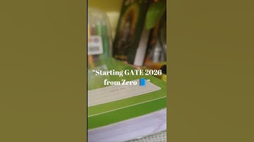 “GATE CSE 2026 – How I’m Starting From Zero Level (Real Plan)”