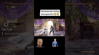 Homelander Disrespecting Smoke Dialogue