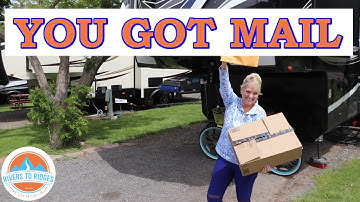 How We Get Mail On The Road (Full Time RV Living)