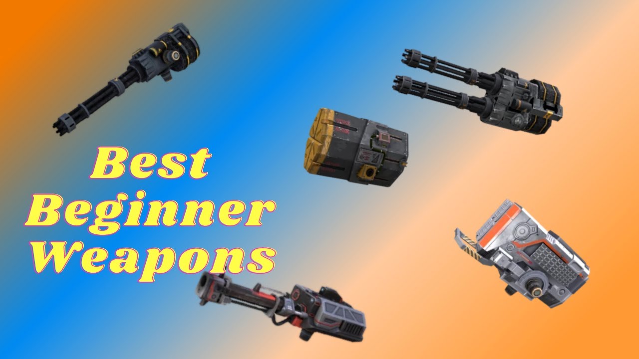 Best Weapons For Beginners (my opinion) | War Robots Beginner Basics Ep. 2