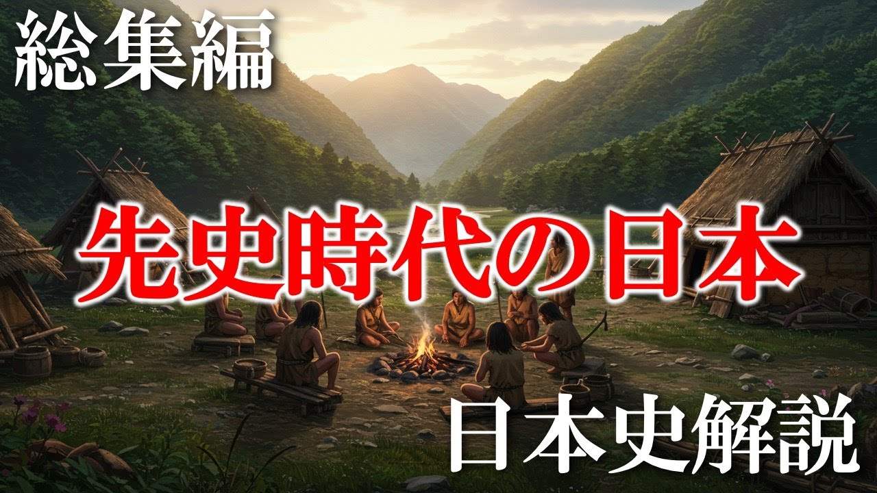 先史時代の日本まとめ【日本史総集編】 - YouTube
