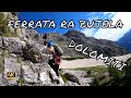 FERRATA RA BUJELA DOLOMITI CORTINA D'AMPEZZO