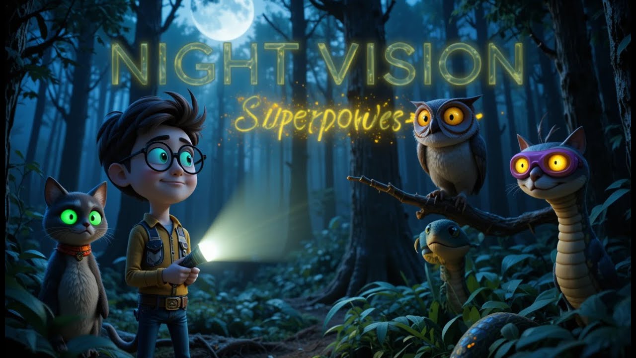 Glowing Eyes in the Dark: The Science of Animal Night Vision - YouTube