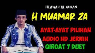 MUAMAR ZA AYAT-AYAT PILIHAN QIROAT 7 AUDIO HD JERNIH