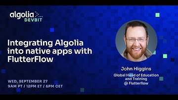 Integrating Algolia into native apps with FlutterFlow