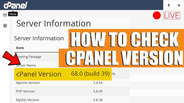 [🔴LIVE] How to Check cPanel version via cPanel interface?