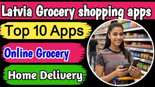 Latvia grocery shopping apps