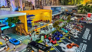 How to make a 1:64 Diorama City | 1:64 Hotwheels Diorama Display Boxes #youtube