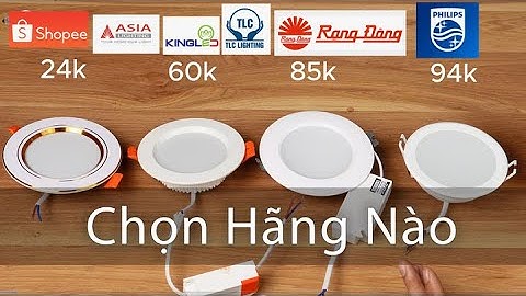 So Sánh Các Loại Đèn Âm Trần Hiện Nay - Cách chọn đèn âm trần tốt phù hợp với nhu cầu của bạn