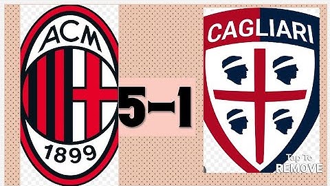 Ac Milan vs Cagliari highlights match. 5-1 @Esprts