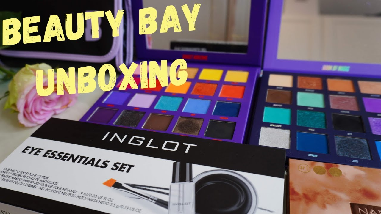 Beauty Bay Unboxing and Swatches Sunset Horizon and Book of Magic Palettes