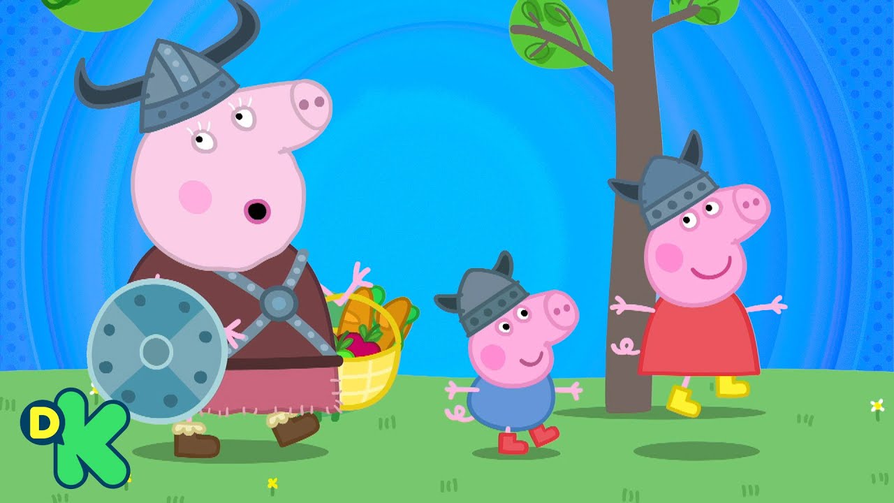 aventura-viking-em-alto-mar-peppa-pig-discovery-kids-brasil-youtube