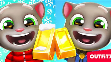 My Talking Tom Gold Run 😱 Walkthrough Running 🤯 Full Screen Walkthrough Gameplay 😂 (Android & iOS)